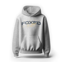 FOXED® VARSITY UNISEX HOODIE HEATHER GREY