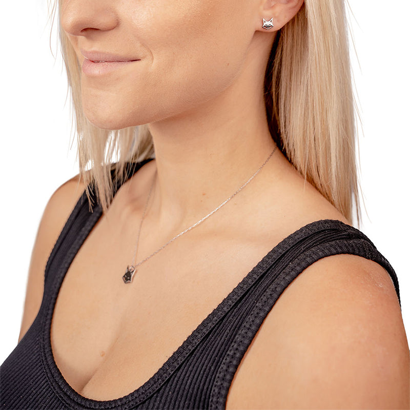 FOXED® "FOXDEVIL" EDELSTAHL KETTE SILBER