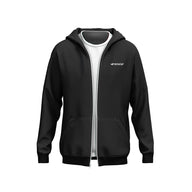 FOXED® "EVERYDAY" UNISEX ZIP HOODIE BLACK