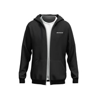 FOXED® "EVERYDAY" UNISEX ZIP HOODIE BLACK