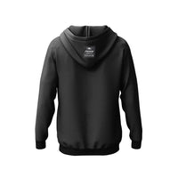 FOXED® "EVERYDAY" UNISEX ZIP HOODIE BLACK
