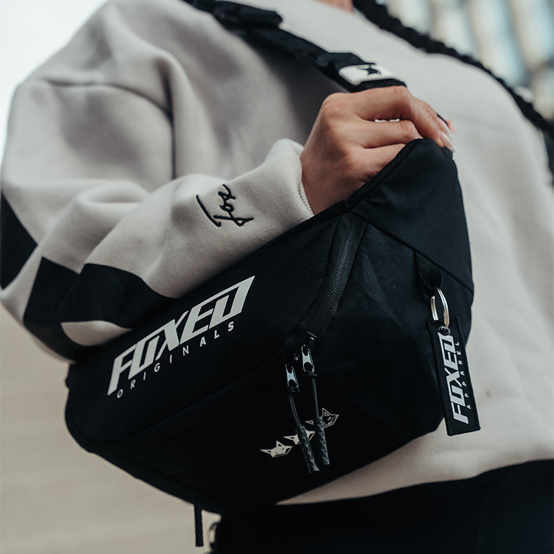FOXED® BODY BAG BLACK/WHITE WMN