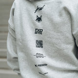 FOXED® VARSITY HOODIE HEATHER GREY WMN