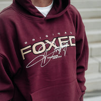 FOXED® VARSITY UNISEX HOODIE RUBY