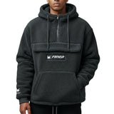 FOXED® HOODED TEDDY JACKET ANTHRAZIT (EXTRA HEAVY)
