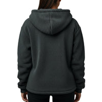 FOXED® HOODED TEDDY JACKET ANTHRAZIT (EXTRA HEAVY)