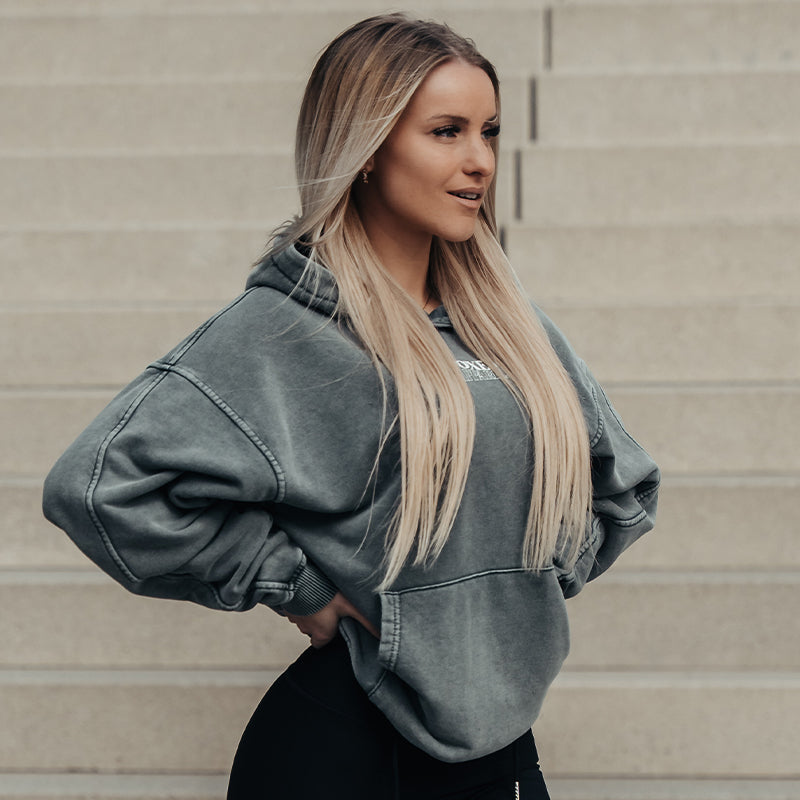 FOXED® COLLECTIVE UNISEX HOODIE STONEWASH WMN