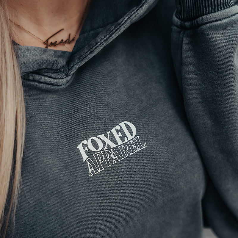 FOXED® COLLECTIVE UNISEX HOODIE STONEWASH WMN