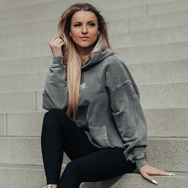 FOXED® COLLECTIVE UNISEX HOODIE STONEWASH WMN