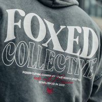 FOXED® COLLECTIVE UNISEX HOODIE STONEWASH WMN