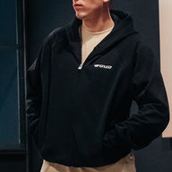 FOXED® EVERYDAY UNISEX ZIP HOODIE BLACK
