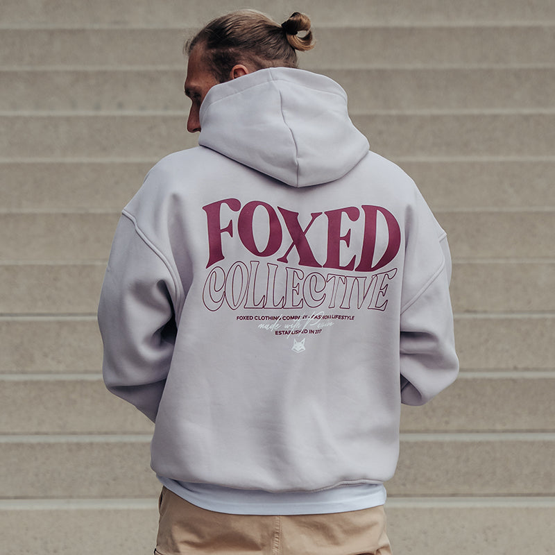 FOXED® COLLECTIVE UNISEX HOODIE LAVENDER MEN
