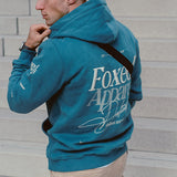 FOXED® DEDICATION PREMIUM UNISEX HOODIE PETROL