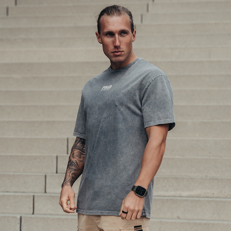 FOXED® COLLECTIVE OVERSIZE SHIRT STONEWASH