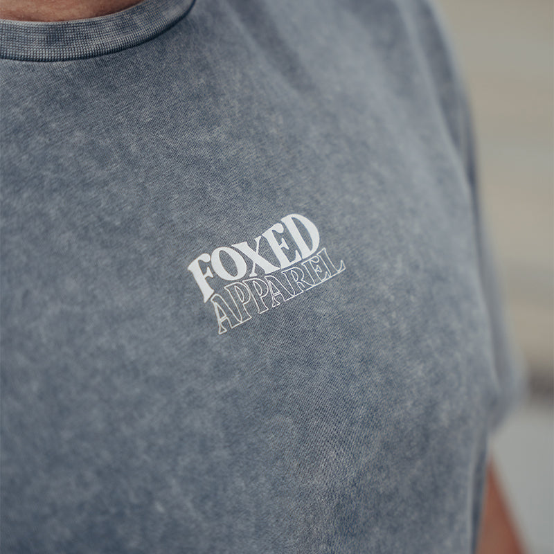 FOXED® COLLECTIVE OVERSIZE SHIRT STONEWASH