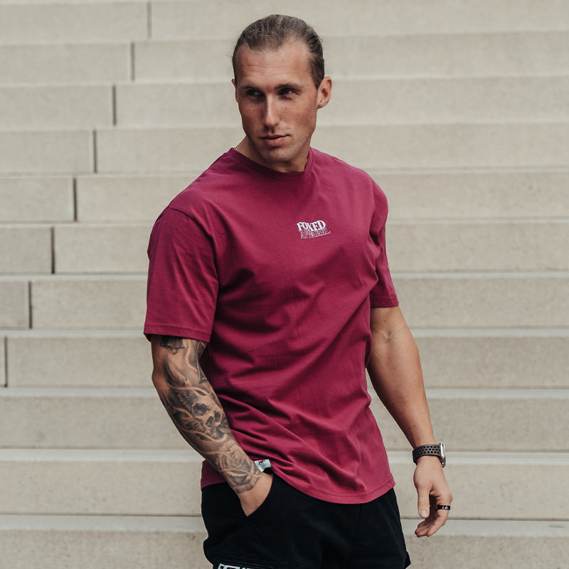 FOXED® COLLECTIVE OVERSIZE SHIRT GRAPE