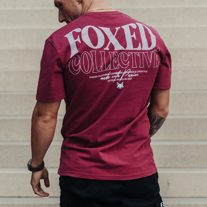 FOXED® COLLECTIVE OVERSIZE SHIRT GRAPE