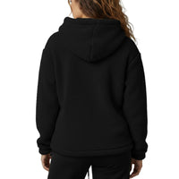 FOXED® HOODED TEDDY SHERPA JACKET BLACK (EXTRA HEAVY)