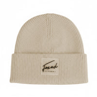 FOXED® SIGNATURE BEANIE SOFT BEIGE