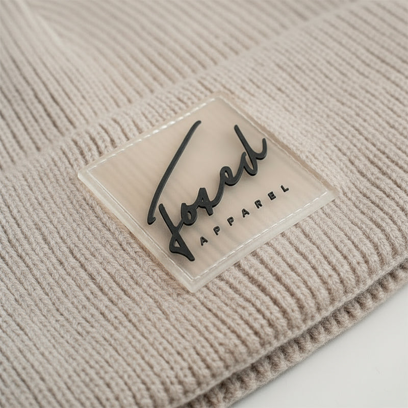 FOXED® SIGNATURE BEANIE SOFT BEIGE