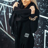 FOXED® SCARF BLACK