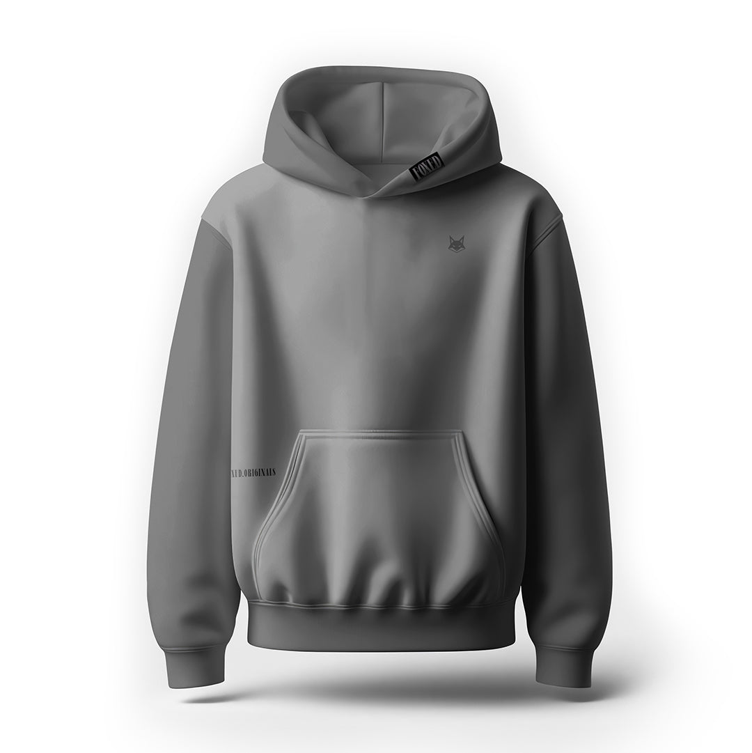 FOXED® URBAN UNISEX HOODIE GREY