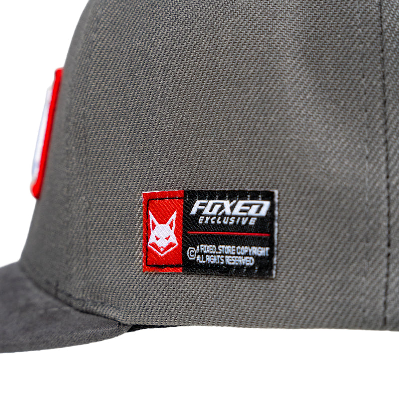 FOXED® STILLGELEGT SNAPBACK GREY
