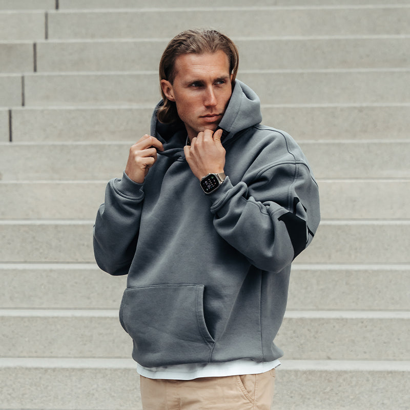 FOXED® URBAN UNISEX HOODIE GREY