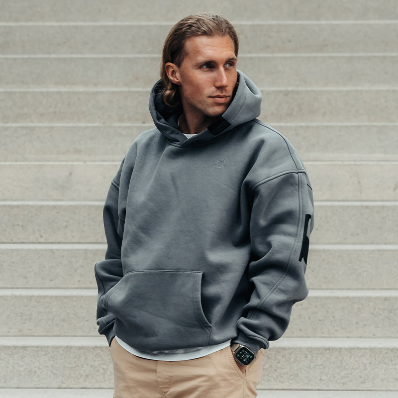 FOXED® URBAN UNISEX HOODIE GREY