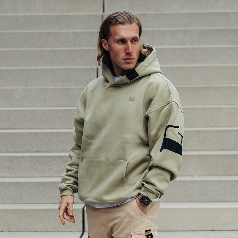 FOXED® URBAN UNISEX HOODIE GREEN