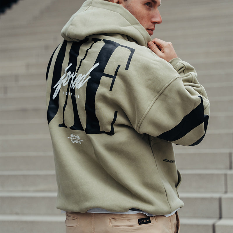 FOXED® URBAN UNISEX HOODIE GREEN