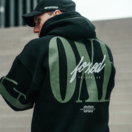 FOXED® URBAN UNISEX HOODIE BLACK