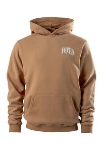 FOXED® "HUSTLE" UNISEX HOODIE CARAMEL