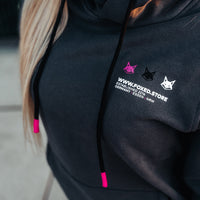 FOXED® "NEON DRIP" PREMIUM UNISEX HOODIE PINK