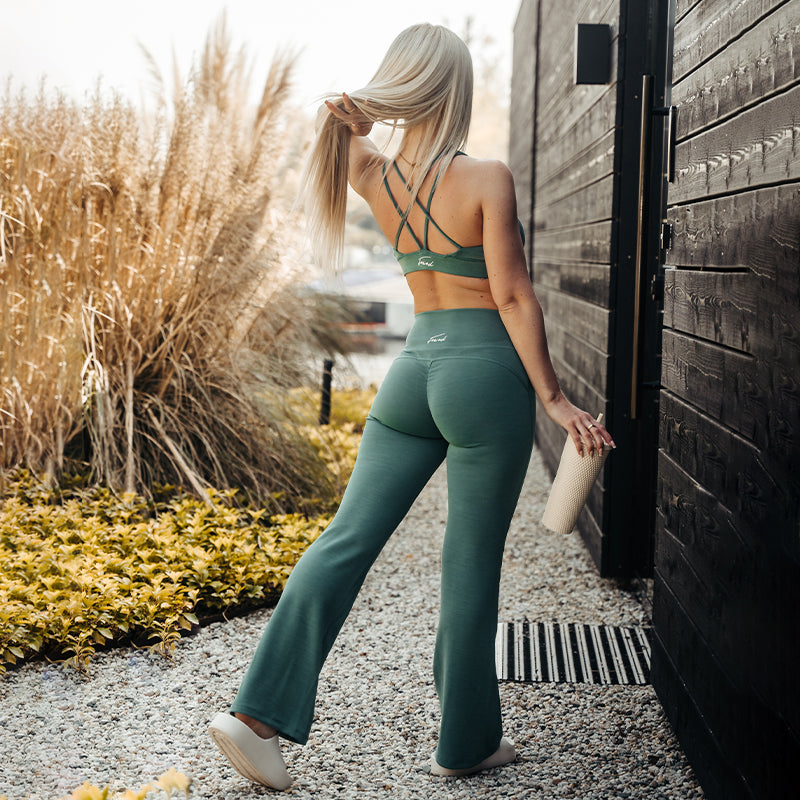 FOXED® MIA CROSSED BRA LUXE GREEN