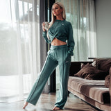 FOXED® "MIA" TWISTED SWEATER LUXE GREEN