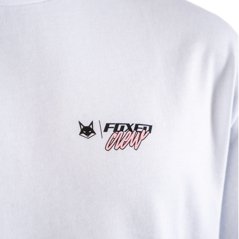 FOXED® CREW OVERSIZE SHIRT BUBBLEGUM