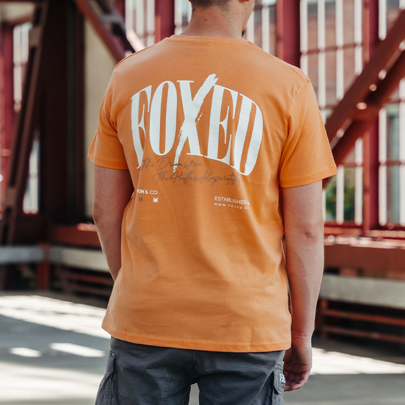 FOXED® "HUSTLE" UNISEX SHIRT TROPICAL PAPAYA