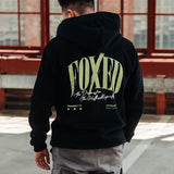FOXED® "HUSTLE" UNISEX ZIP HOODIE MIDNIGHT OASIS