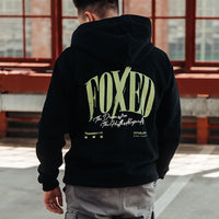 FOXED® "HUSTLE" UNISEX ZIP HOODIE MIDNIGHT OASIS