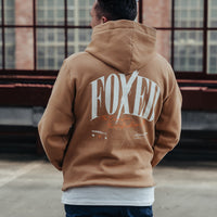 FOXED® "HUSTLE" UNISEX HOODIE CARAMEL