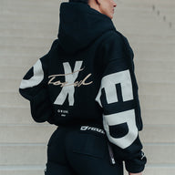 FOXED® STATEMENT HOODIE BLACK