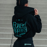 FOXED® DEDICATION CROPPED ZIPPER BLACK/MINT
