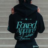 FOXED® DEDICATION CROPPED ZIPPER BLACK/MINT