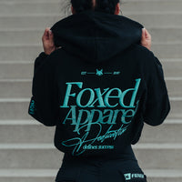 FOXED® DEDICATION CROPPED ZIPPER BLACK/MINT