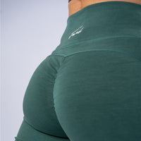 FOXED® MIA FLARED LEGGINGS LUXE GREEN