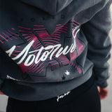 FOXED® "NEON DRIP" PREMIUM UNISEX HOODIE PINK