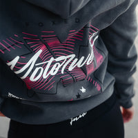 FOXED® "NEON DRIP" PREMIUM UNISEX HOODIE PINK