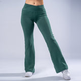 FOXED® MIA FLARED LEGGINGS LUXE GREEN