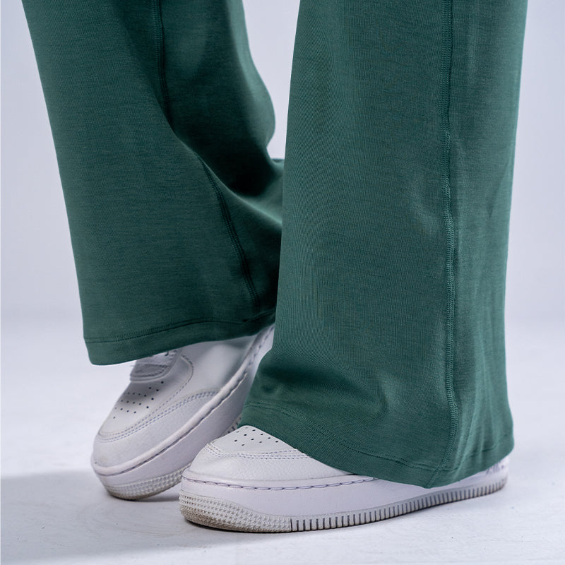 FOXED® MIA FLARED LEGGINGS LUXE GREEN